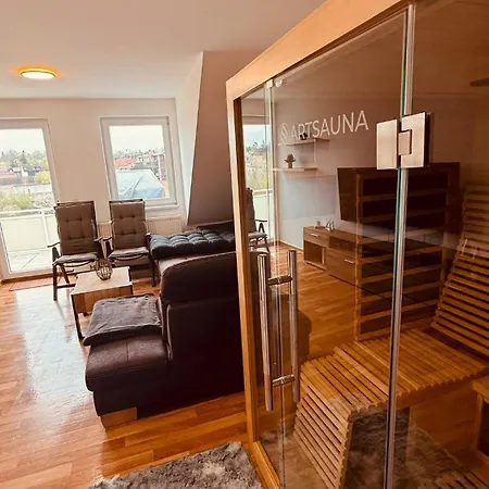 Dachwohnung Mit Suedbalkon Sauna Und Strandkorb Muehlhausen (Thuringia)