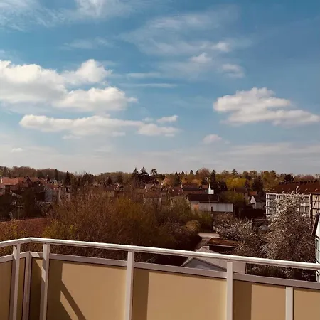 Dachwohnung Mit Suedbalkon Sauna Und Strandkorb Apartment Muehlhausen (Thuringia)