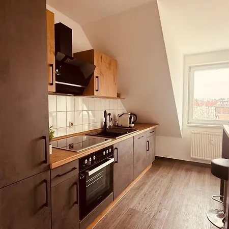 Apartment Dachwohnung Mit Suedbalkon Sauna Und Strandkorb Muehlhausen (Thuringia)